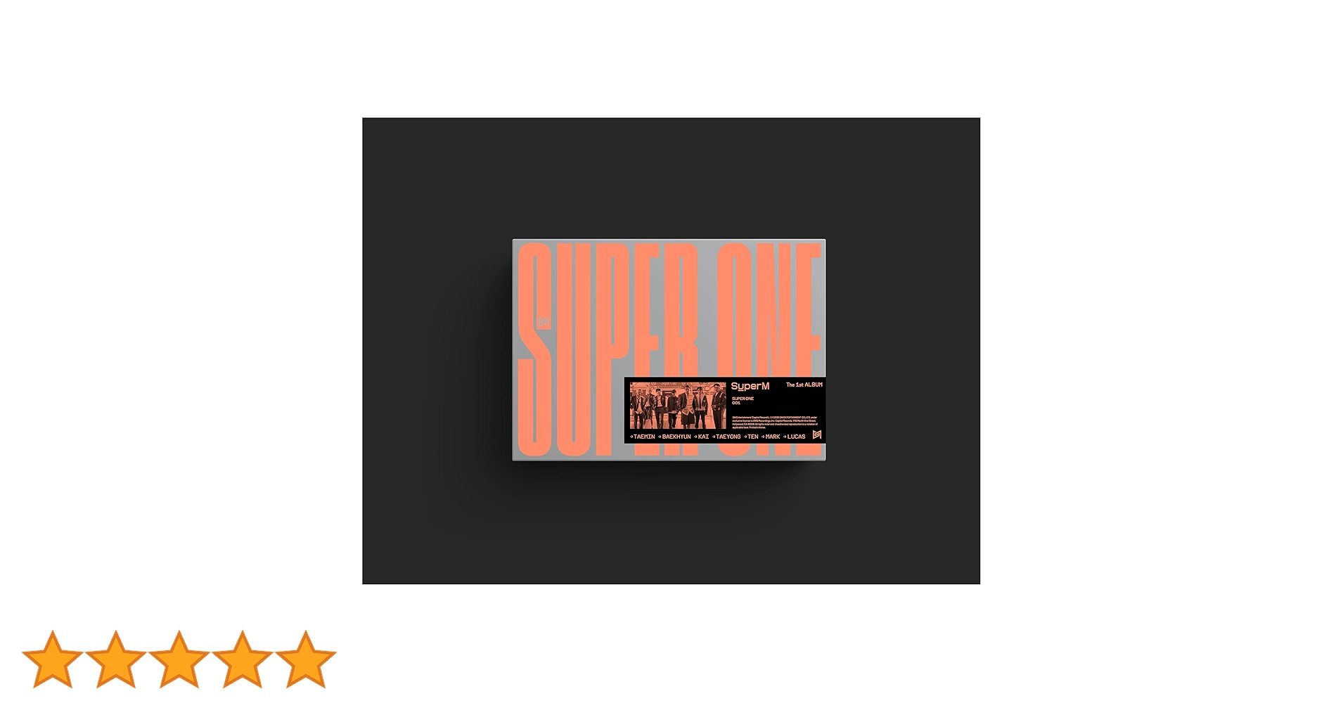 SuperM　プロモアルバム　非売品　サイン入り　SUPER ONE SuperM、1stフルアルバム『Super One』アジア盤を日本でも販売決定